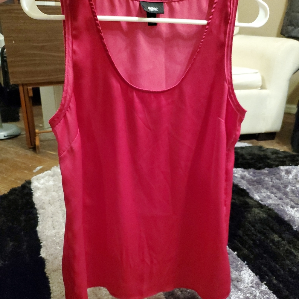 Massimo silk tank blouse